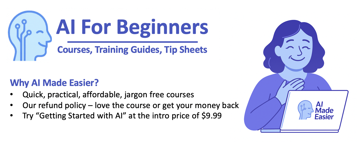 AI Made Easier – Simple AI Courses for Absolute Beginners